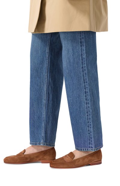 Замшевые пенни-лоферы carla SANTONI, арт. WUNG71031SA4SAEA, фото 3