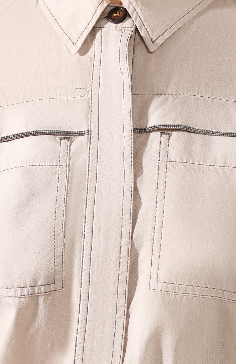 Хлопковый комбинезон BRUNELLO CUCINELLI, арт. ML680FL399, фото 5