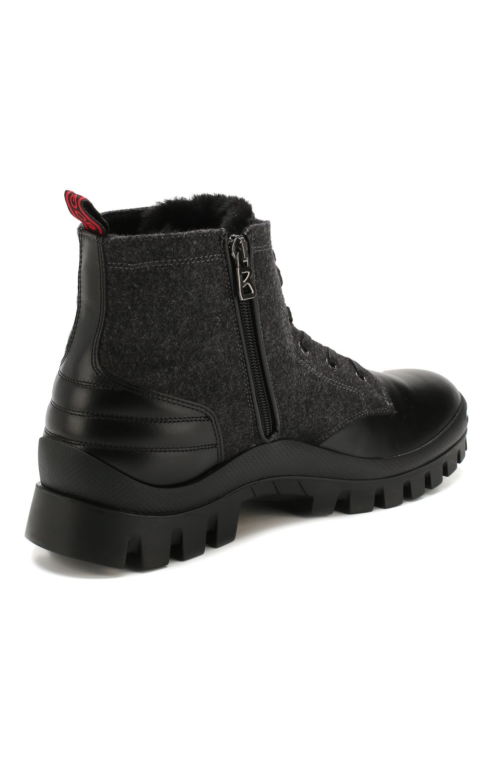 Комбинированные ботинки BOGNER черного цвета по цене 48950 руб., арт. 193-3533/SYLT 2A, фото 4 Комбинированные ботинки BOGNER, арт. 193-3533/SYLT 2A, фото 4