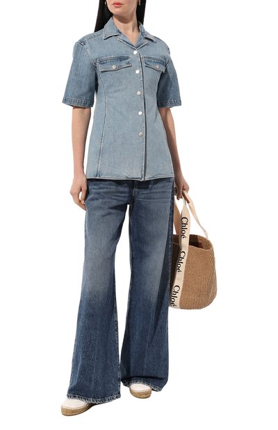 Текстильные кеды espadrillas baleari CASADEI, арт. 2X013X0101H0LID9999, фото 2