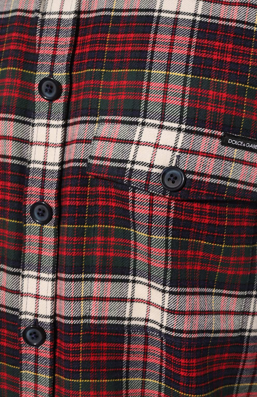 Хлопковая рубашка DOLCE & GABBANA, арт. G5IY9T/FQ6CU, фото 5