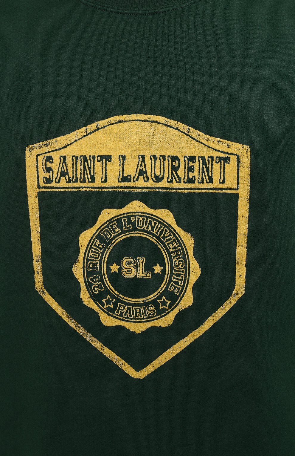 Хлопковый свитшот SAINT LAURENT, арт. 686608/Y36RN, фото 5