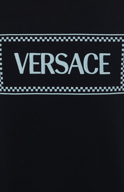 Хл�опковая футболка VERSACE, арт. 1011694/1A08584, фото 5
