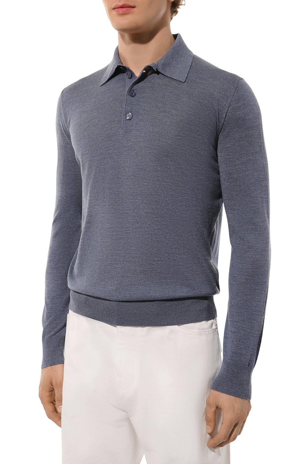 Шерстяное поло GIORGIO ARMANI, арт. 8NSF03/SM99Z, фото 3