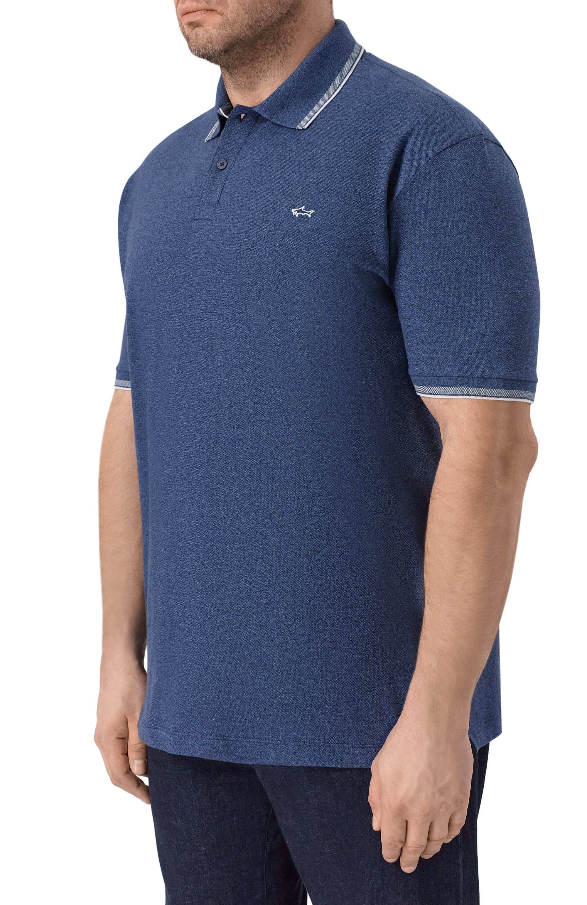 Хлопковое поло PAUL&SHARK, арт. 25411205_001, фото 3