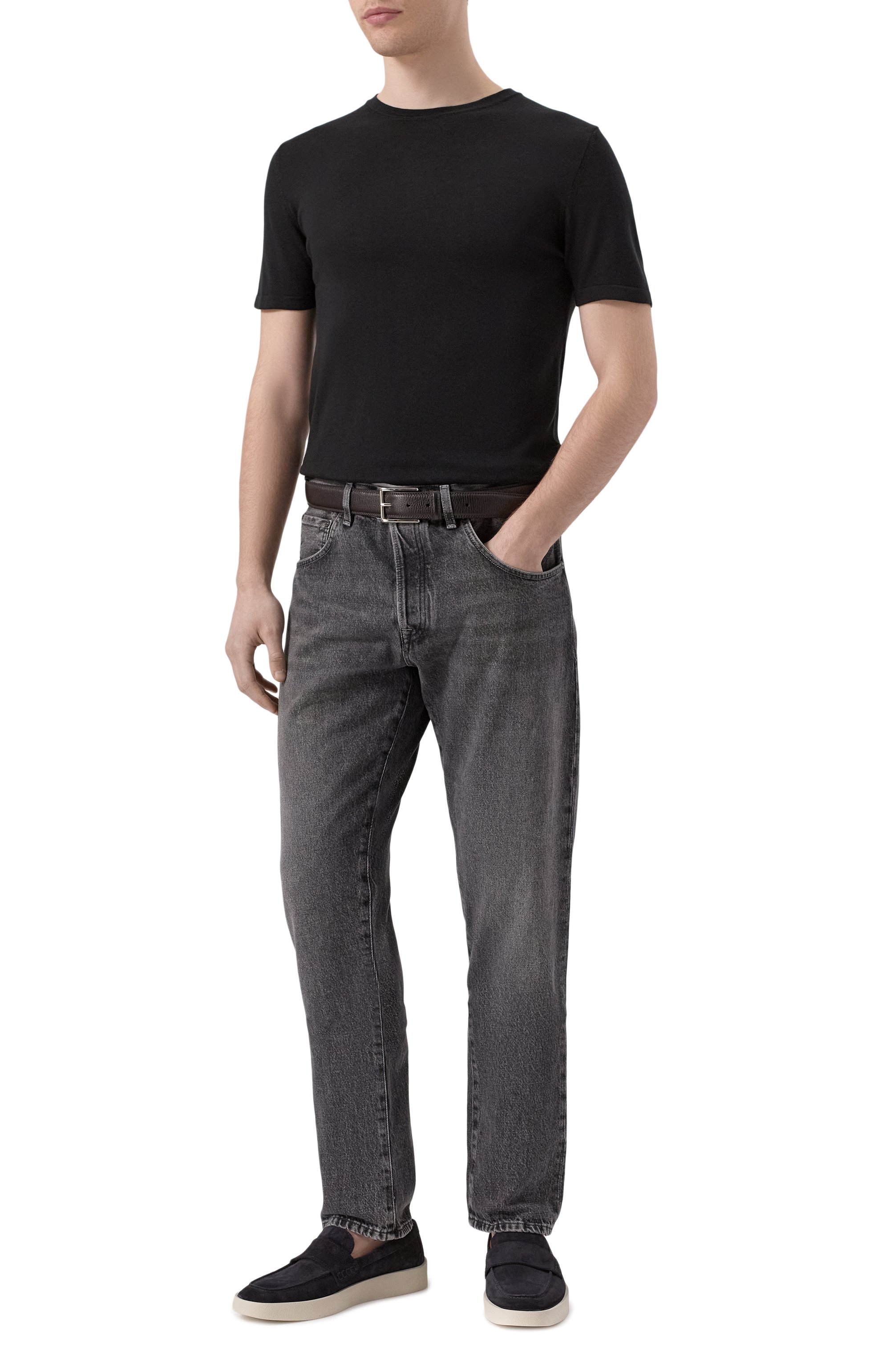 Шелковый джемпер DANIELE FIESOLI черного цвета по цене 24950 руб., арт. SE1102, фото 2 Шелковый джемпер DANIELE FIESOLI, арт. SE1102, фото 2