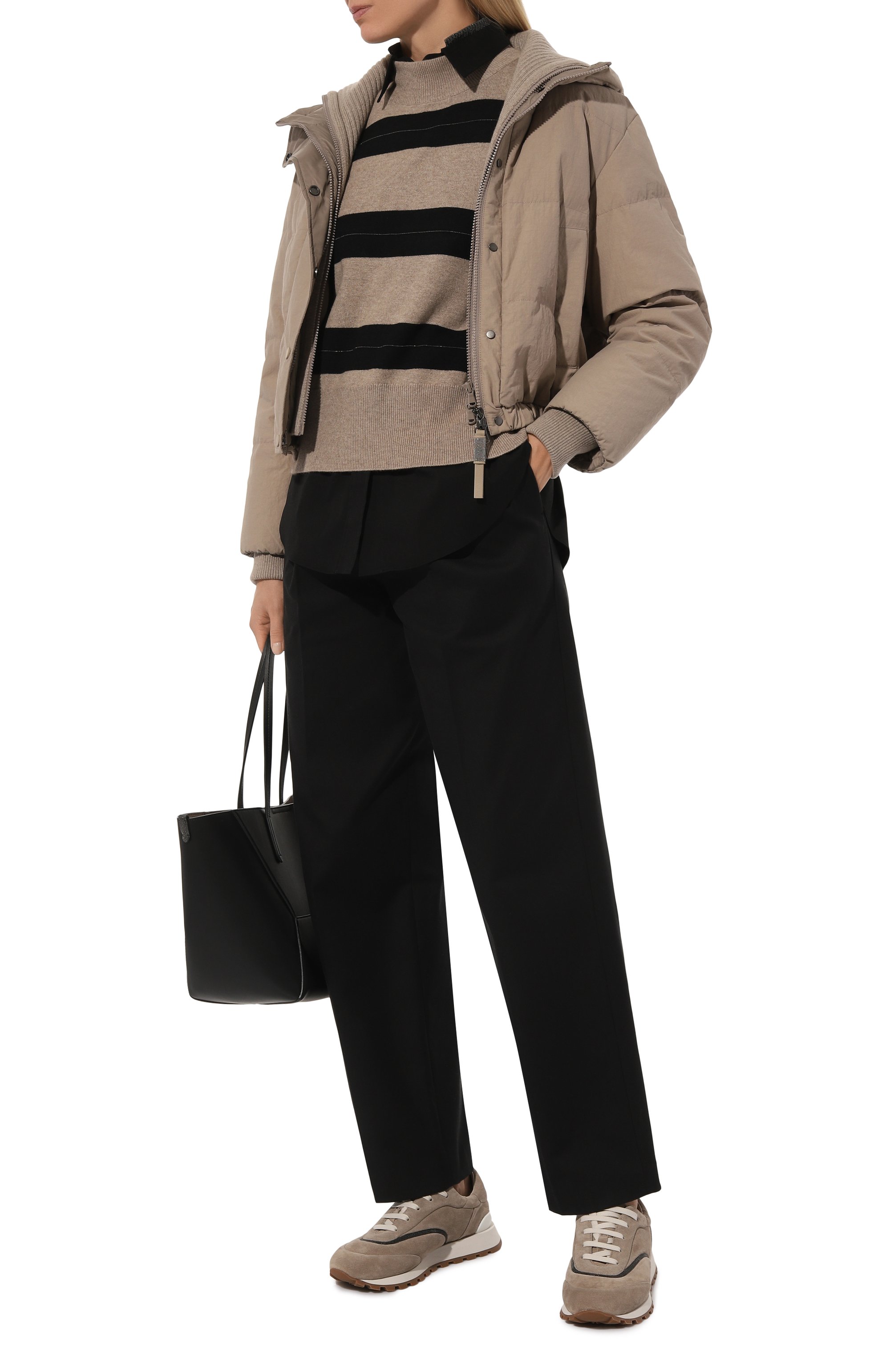 Хлопковые брюки BRUNELLO CUCINELLI, арт. MA126P8759, фото 2