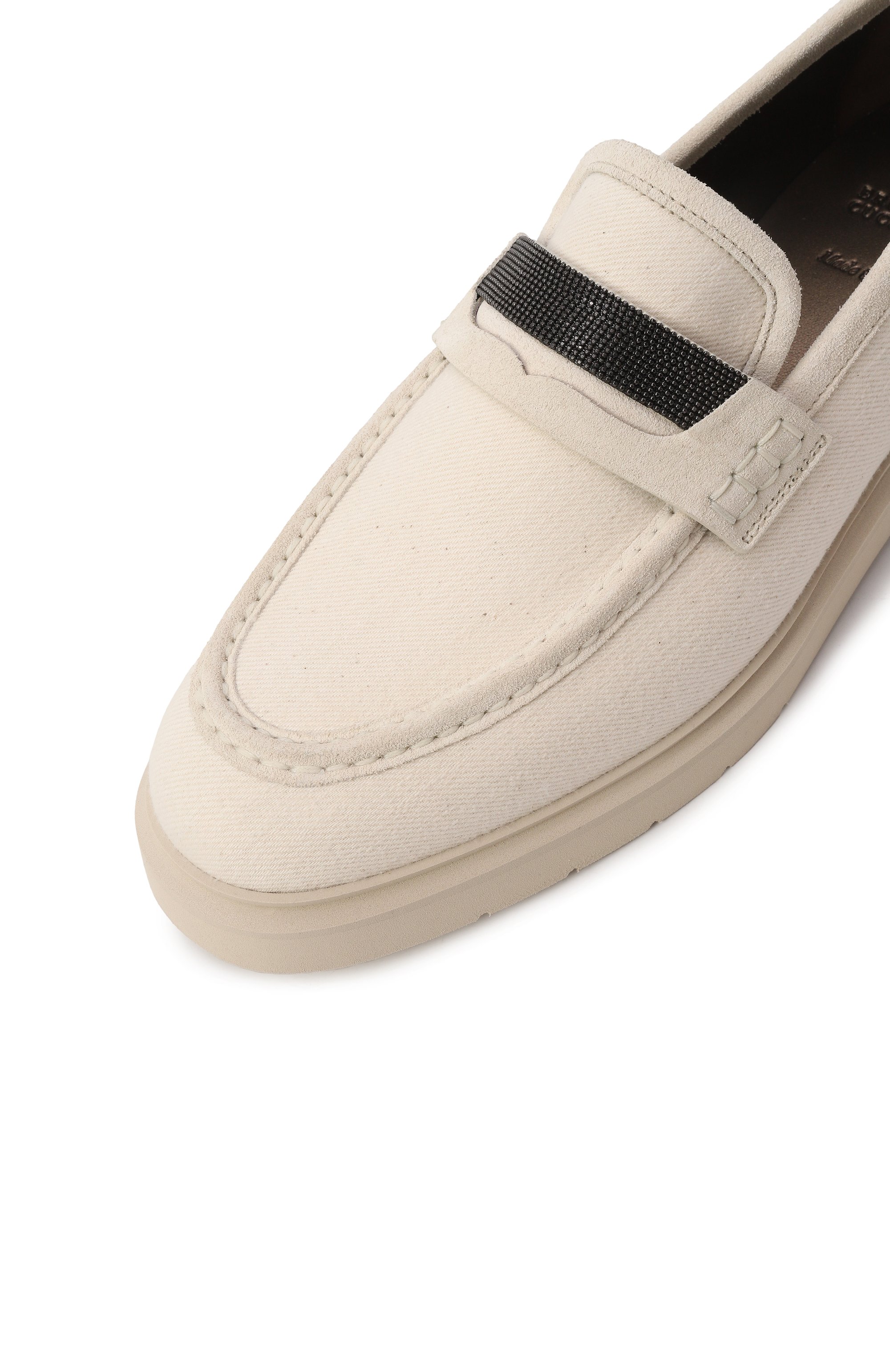 Текстильные пенни-лоферы BRUNELLO CUCINELLI, арт. MZ12G2956, фото 7