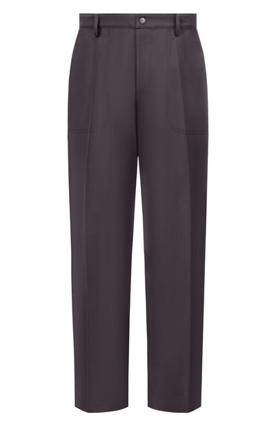 Мужские брюки из шерсти и льна CANALI, арт. U91810/AV05972