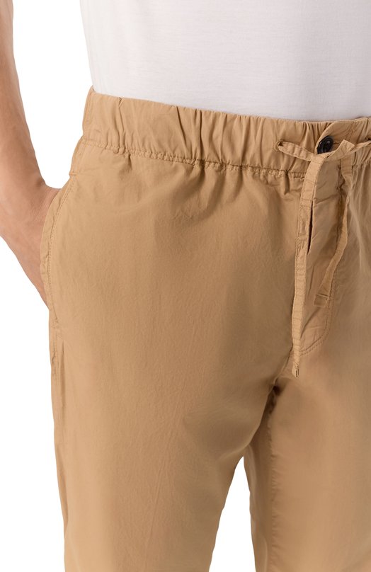 Хлопковые брюки Slowear 10S301/90890 Бежевый  10S301/90890 Фото 5