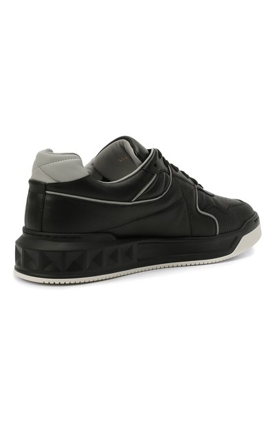 Кожаные кеды one stud VALENTINO, арт. XY2S0E71/NWN, фото 5