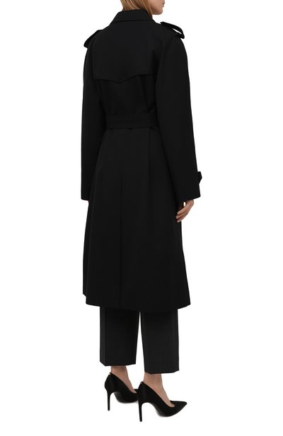 Тренч из шерсти и хлопка CELINE, арт. 2M648927C, фото 4