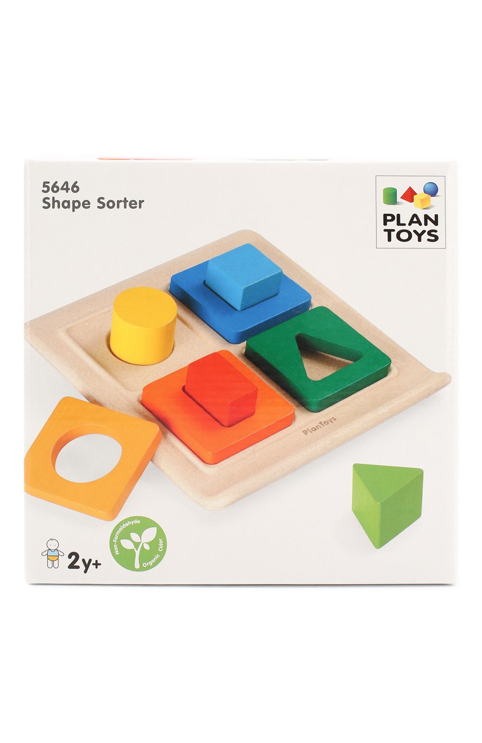 Игрушка сортер формы PLAN TOYS разноцветного цвета по цене 1300 руб., арт. 5646, фото 1 Игрушка сортер формы PLAN TOYS, арт. 5646, фото 1