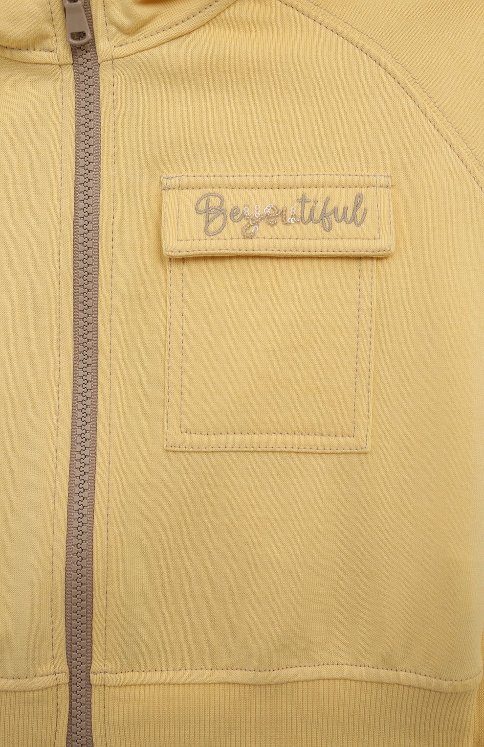 Хлопковая толстовка BRUNELLO CUCINELLI, арт. BD869E298A, фото 3