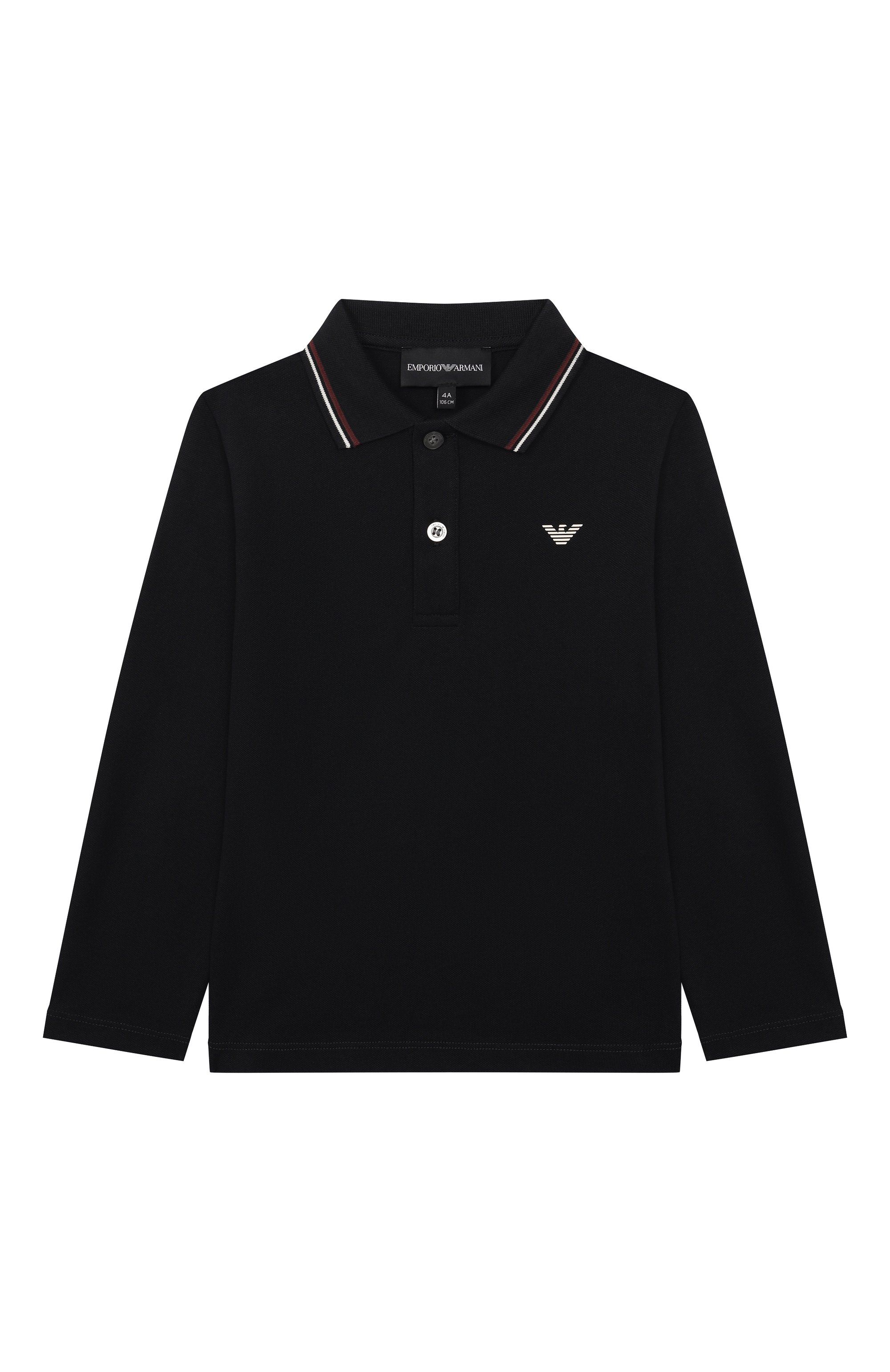 Хлопковое поло EMPORIO ARMANI, арт. 8N4FB5/1JPTZ, фото 1