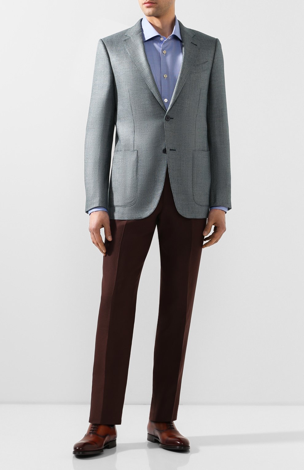 Кожаные оксфорды MAGNANNI, арт. 18533/WIND, фото 2