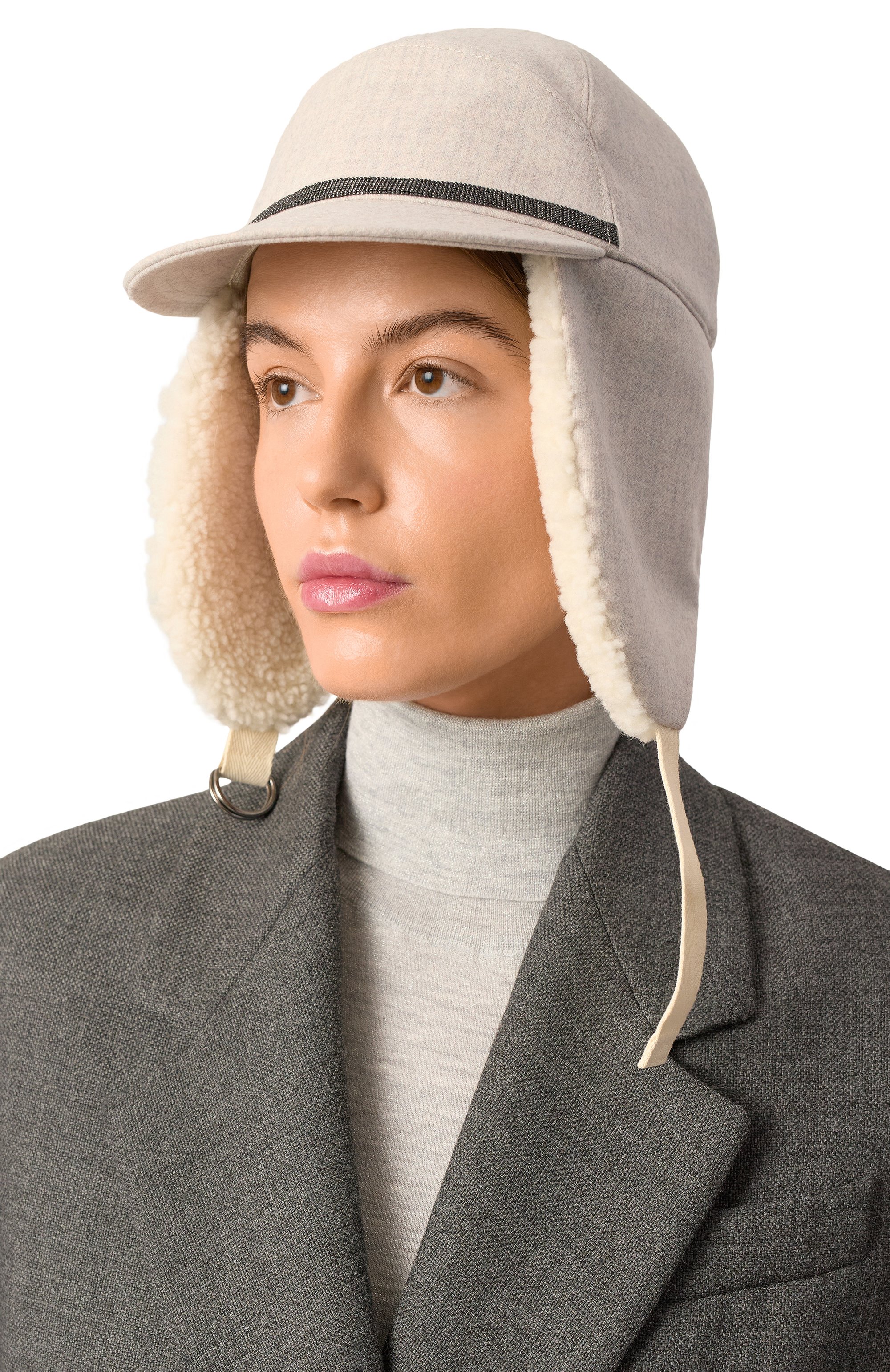 Шерстяная шапка BRUNELLO CUCINELLI, арт. MCAP90023, фото 2