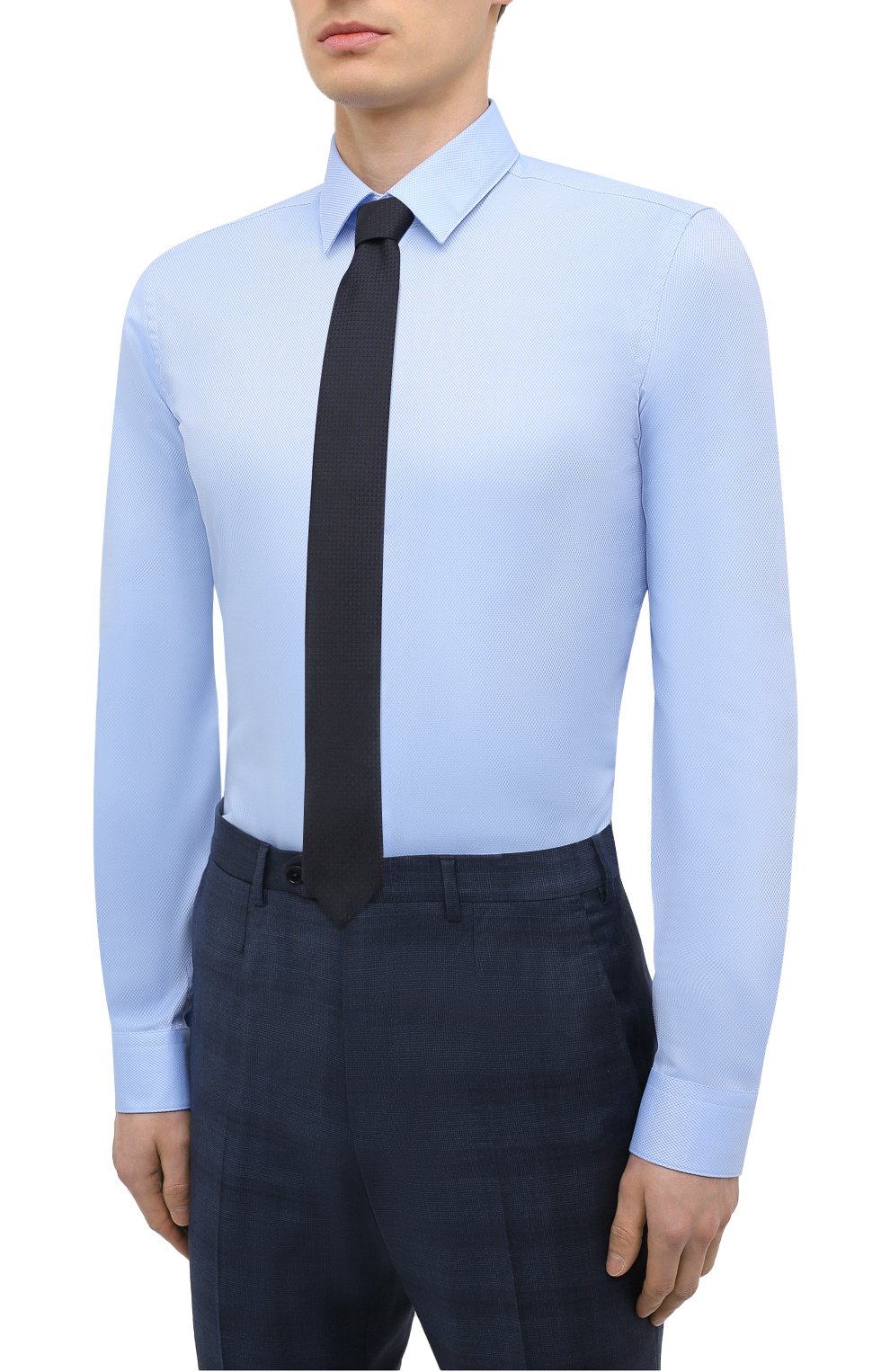 Хлопковая сорочка BOSS, арт. 50447265, фото 4