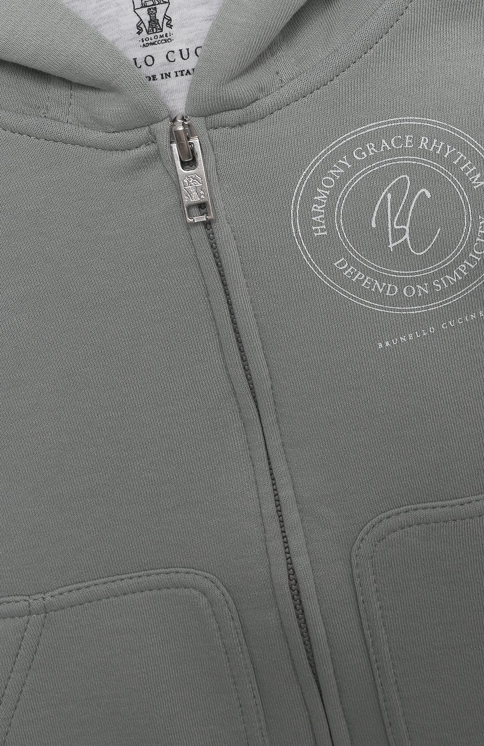 Хлопковый жилет BRUNELLO CUCINELLI, арт. BD874E136A, фото 3