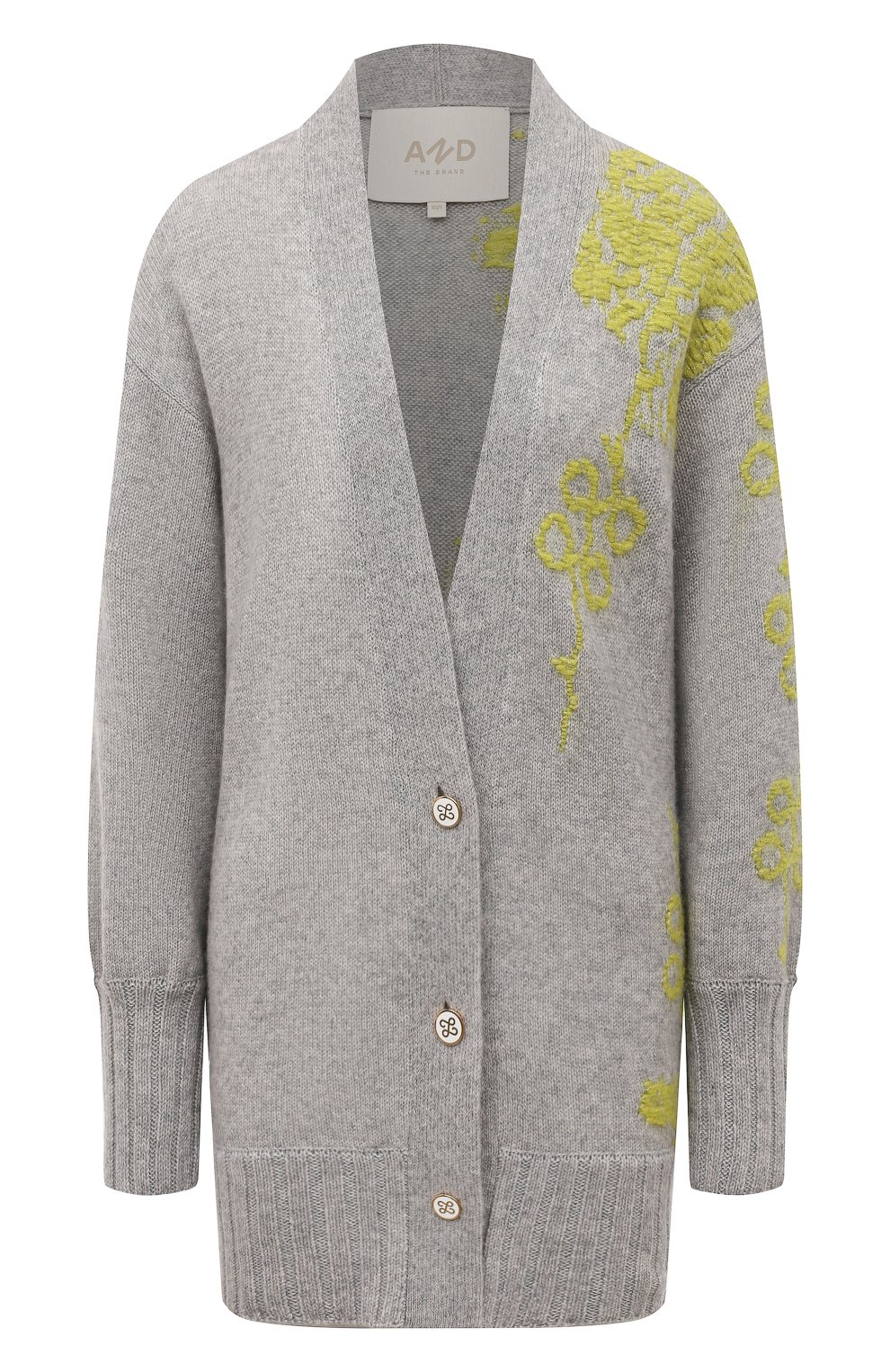 Кашемировый кардиган AND THE BRAND, арт. W24-CG016-1001-901, фото 1