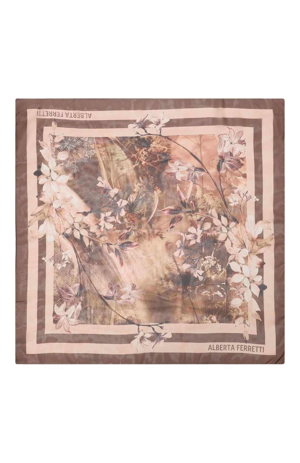 Шелковый платок ALBERTA FERRETTI, арт. 3304 6640, фото 4