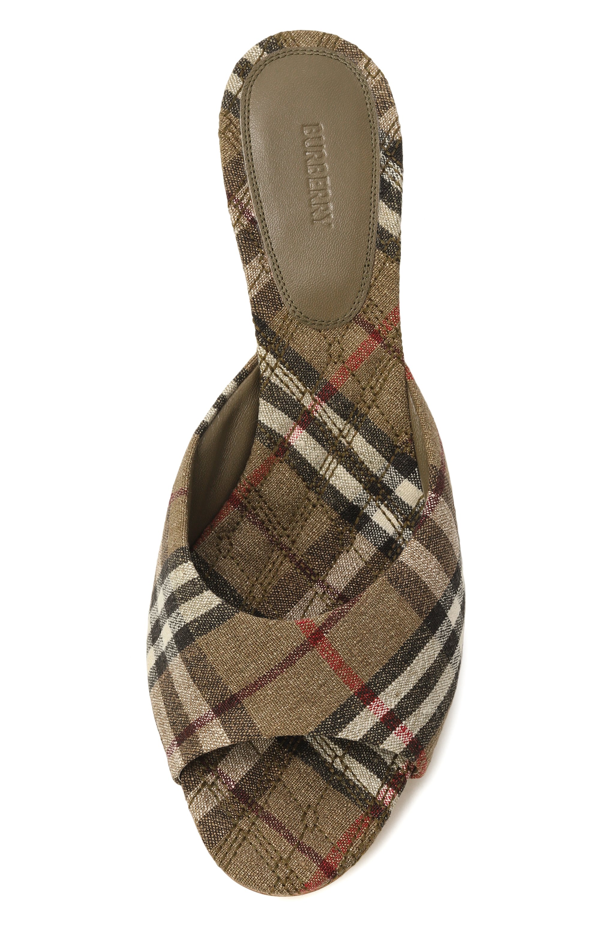 Текстильные мюли BURBERRY, арт. 8105116, фото 6