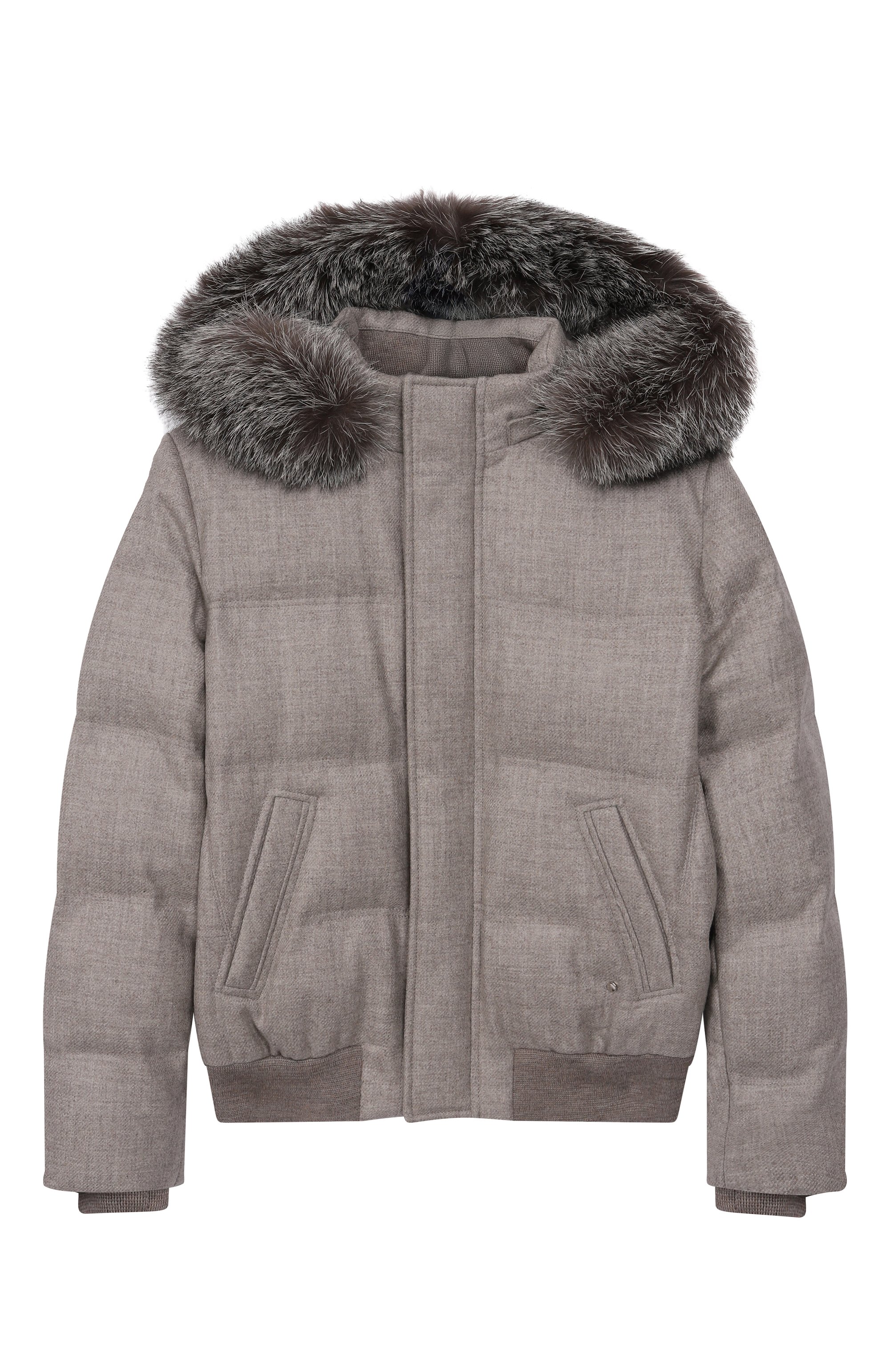 Пуховик из шерсти и кашемира STEFANO RICCI JUNIOR, арт. YDJ2400160/3813, фото 1