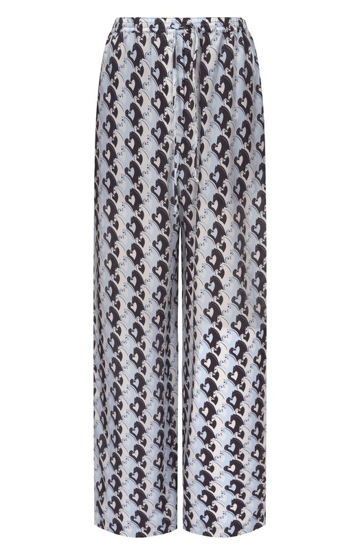 Брюки из вискозы Lanvin RW-TR0035-6271-P26 Голубой RW-TR0035-6271-P26