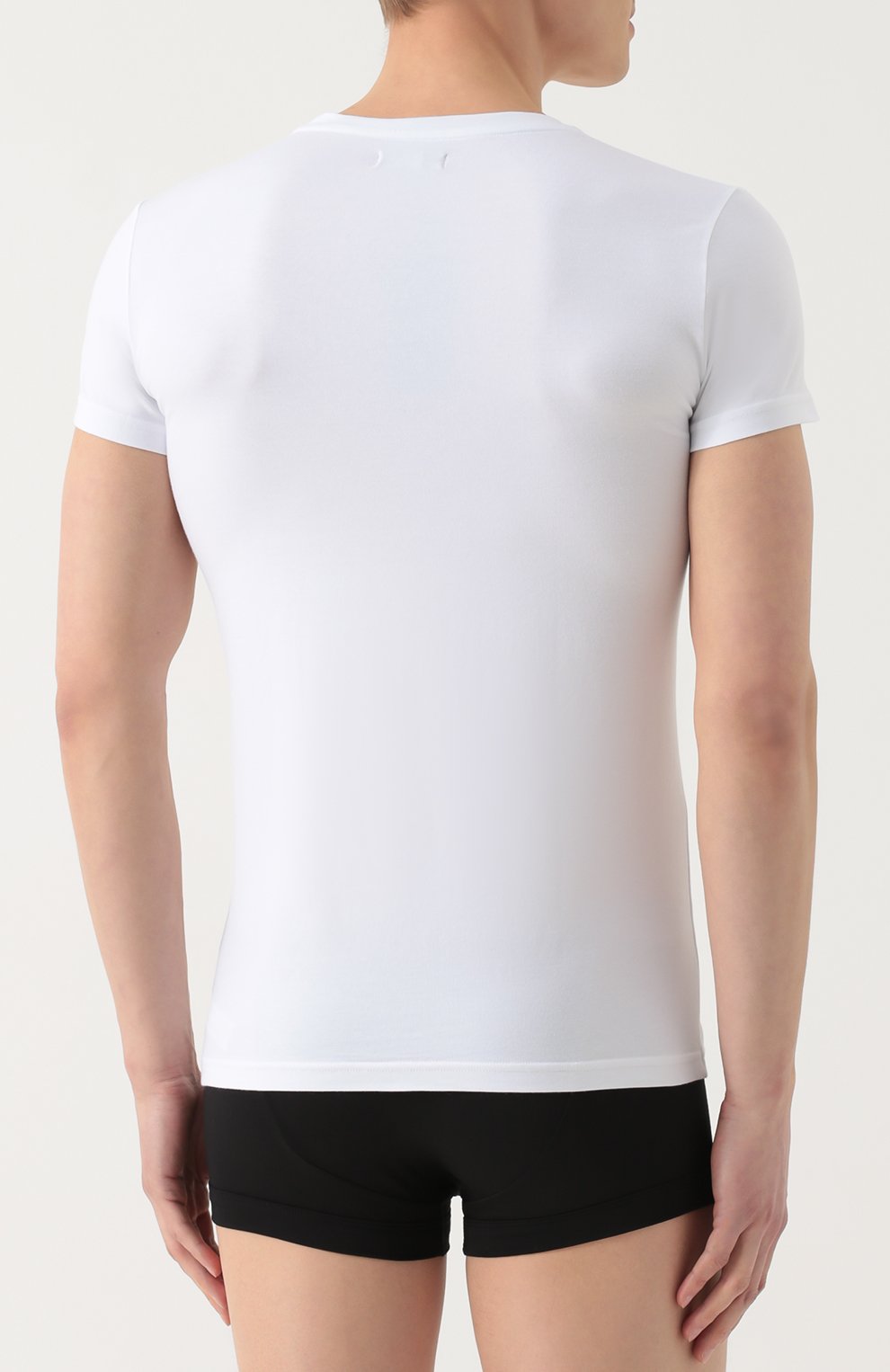 Хлопковая футболка EMPORIO ARMANI, арт. 111035/CC729, фото 4