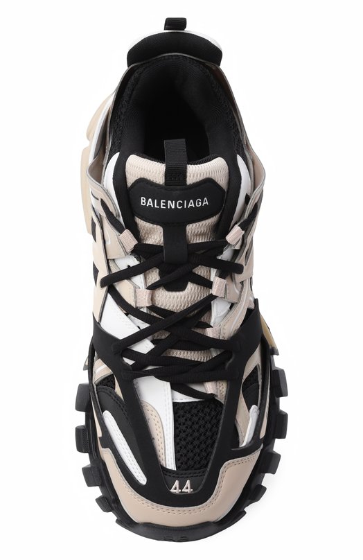Комбинированные кроссовки Track Balenciaga 542023/W3AC4 Бежевый  542023/W3AC4 Фото 5
