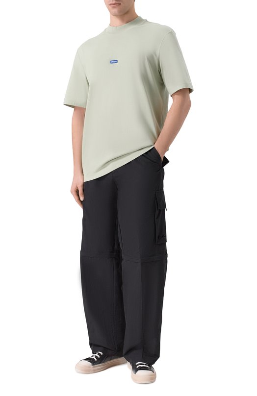 Брюки-карго HUGO 50553204 Чёрный  50553204 Фото 2