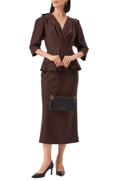 Женская сумка empire large MICHAEL MICHAEL KORS черного цвета, арт. 32H3G8EC7L | Фото 7 (Материал: Натуральная кожа; Размер: large; Ремень/цепочка: На ремешке; Материал сплава: Проставлено; Драгоценные камни: Проставлено)