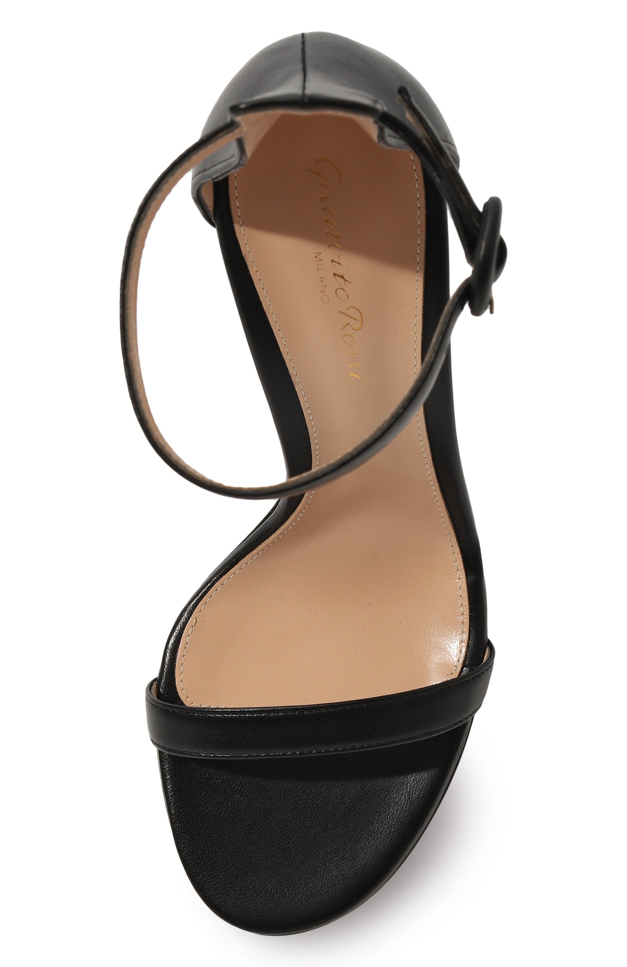 Кожаные босоножки gaeta GIANVITO ROSSI, арт. G61712.95RIC.NAPNER0, фото 6