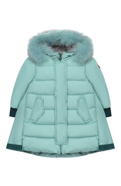 Пуховое пальто с капюшоном MONCLER ENFANT, арт. D2-951-49934-25-68352, фото 1
