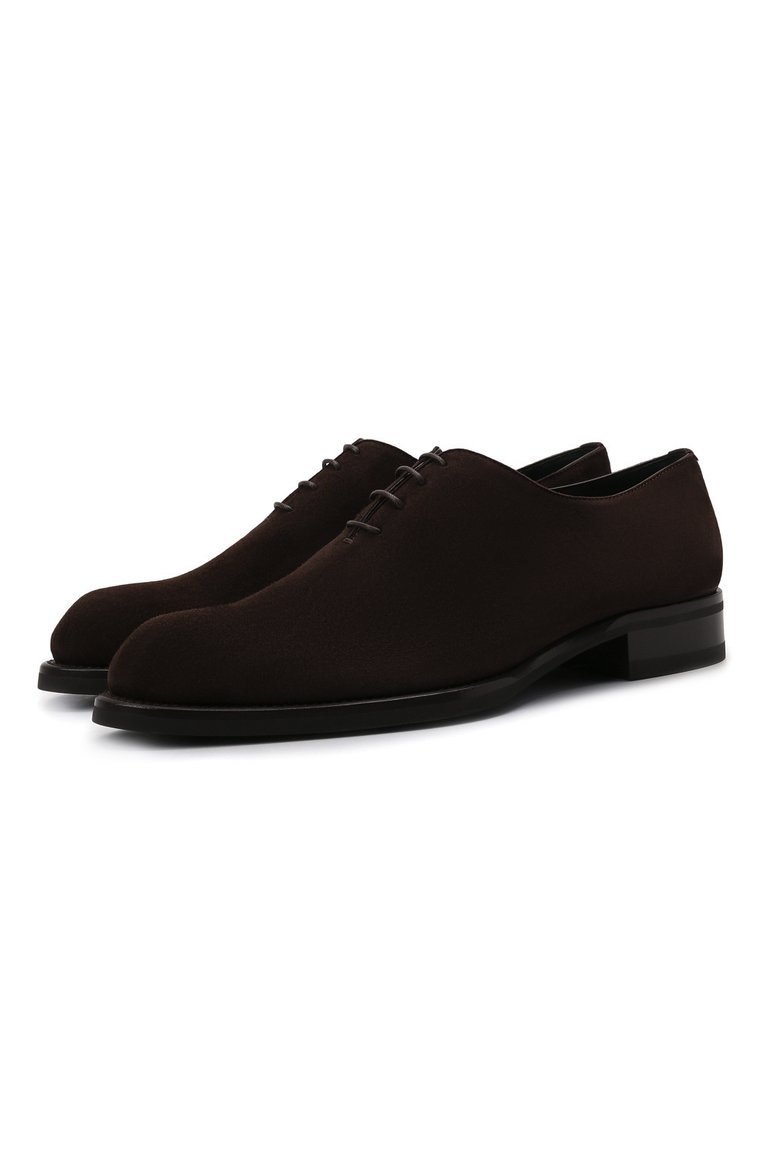 Замшевые оксфорды BRIONI, арт. QEH10L/P9723, фото 1