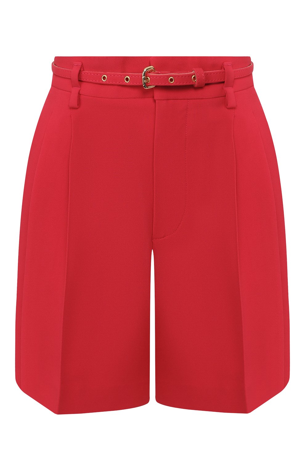 Шорты с поясом REDVALENTINO красного цвета по цене 39400 руб., арт. TR3RFC24/2EU, фото 1 Шорты с поясом REDVALENTINO, арт. TR3RFC24/2EU, фото 1