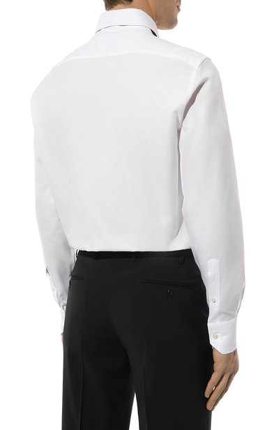 Хлопковая сорочка ZEGNA, арт. 701620A7/9MS0BA, фото 5