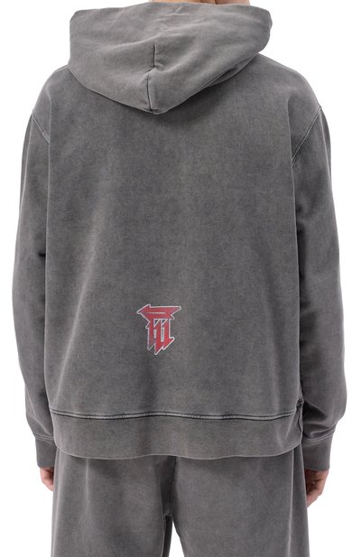 Хлопковое худи DIEGO VENTURINO темно-серого цвета по цене 37850 руб., арт. DVFLHDVC90, фото 4 Хлопковое худи DIEGO VENTURINO, арт. DVFLHDVC90, фото 4