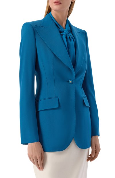 Шелковый жакет DOLCE & GABBANA, арт. F29QGT/GDDPS, фото 3