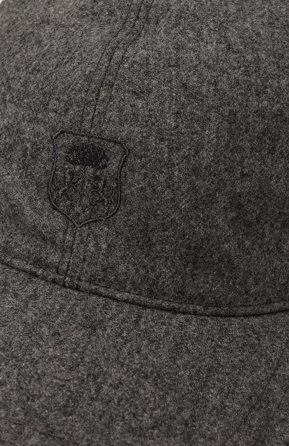 Шерстяная бейсболка CORNELIANI, арт. 940500-9429208, фото 4