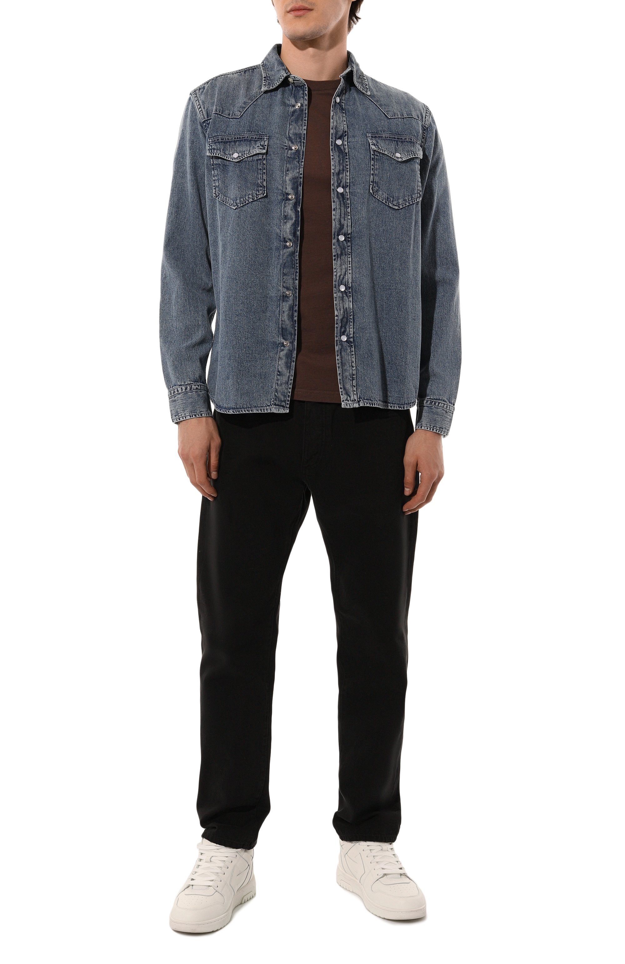 Джинсовая рубашка WOOLRICH, арт. CFWOSI0158MRUT4037, фото 2