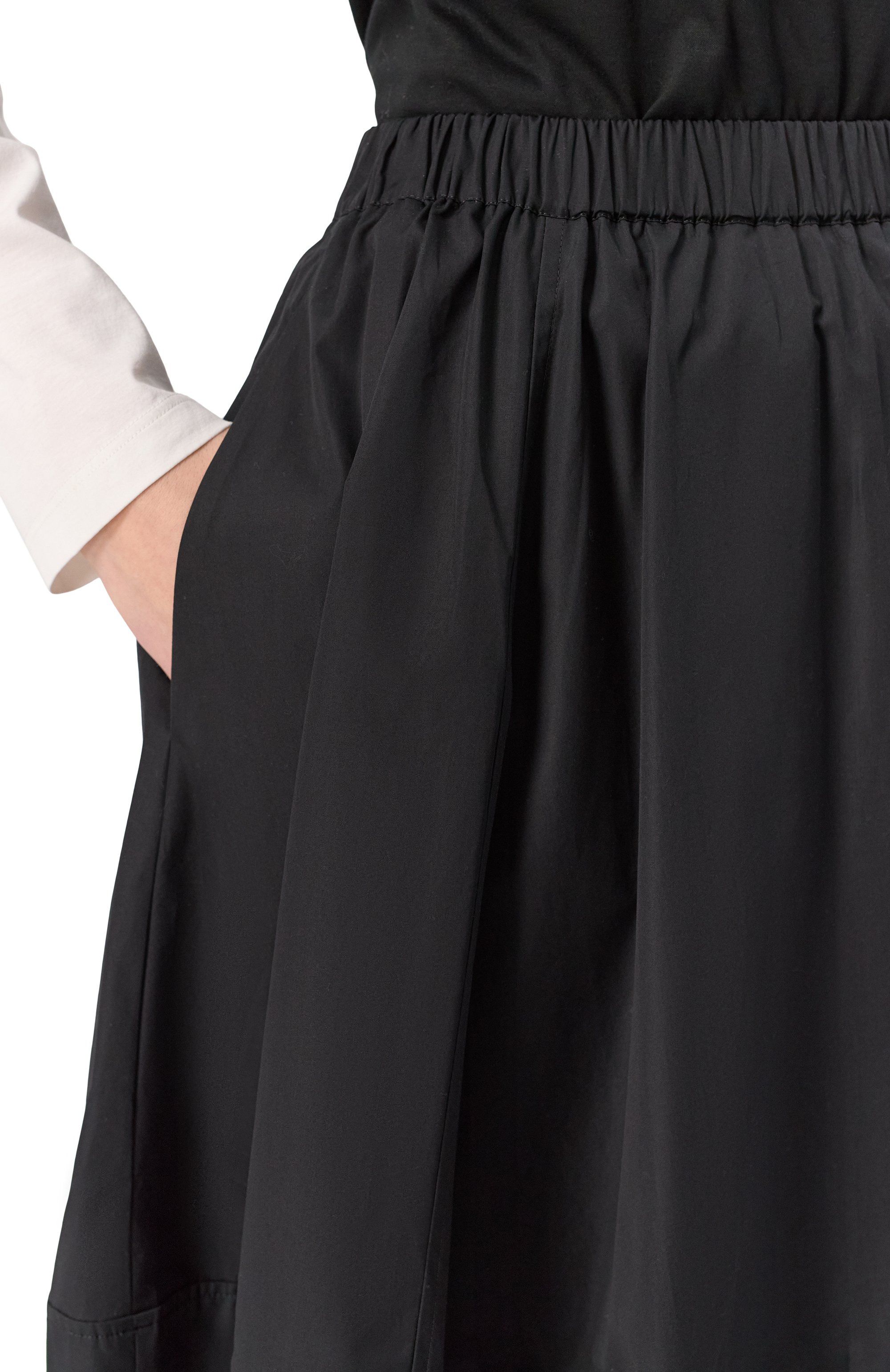 Хлопковая юбка CO черного цвета по цене 76850 руб., арт. 3513LCSP-C0RE, фото 5 Хлопковая юбка CO, арт. 3513LCSP-C0RE, фото 5