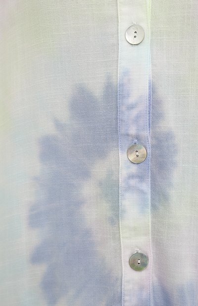 Рубашка из вискозы ELECTRIC AND ROSE разноцветного цвета по цене 29550 руб., арт. LFCV39-AURA, фото 5 Рубашка из вискозы ELECTRIC AND ROSE, арт. LFCV39-AURA, фото 5