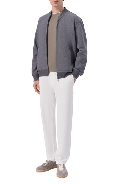 Хлопковая толстовка BRUNELLO CUCINELLI, арт. MW8639072G, фото 2