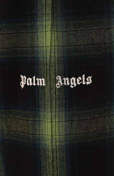 Хлопковые брюки PALM ANGELS, арт. PWCJ010F24FAB003, фото 5