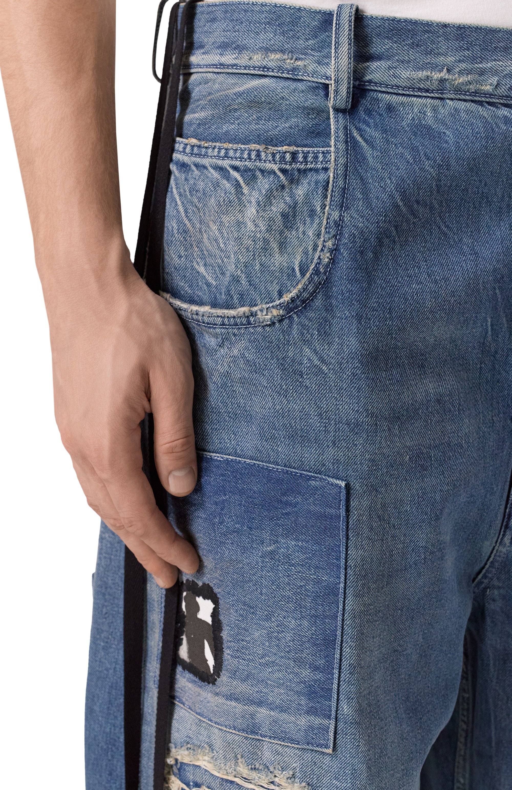 Джинсы ANN DEMEULEMEESTER, арт. B0012210/FA631, фото 5