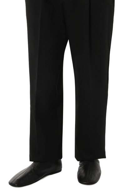 Кожаные полусапоги DRIES VAN NOTEN черного цвета по цене 79150 руб., арт. MS242-1318/111, фото 3 Кожаные полусапоги DRIES VAN NOTEN, арт. MS242-1318/111, фото 3