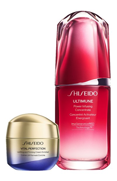 Мужского набор с концентратом ultimune и лифтинг-кремом vital perfection (50+30ml) SHISEIDO, арт. 18384SH