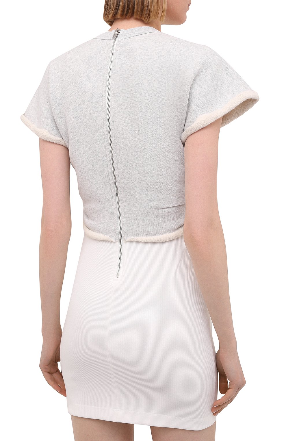 Платье ALEXANDERWANG.T серого цвета по цене 45150 руб., арт. 4CC2216125, фото 4 Платье ALEXANDERWANG.T, арт. 4CC2216125, фото 4