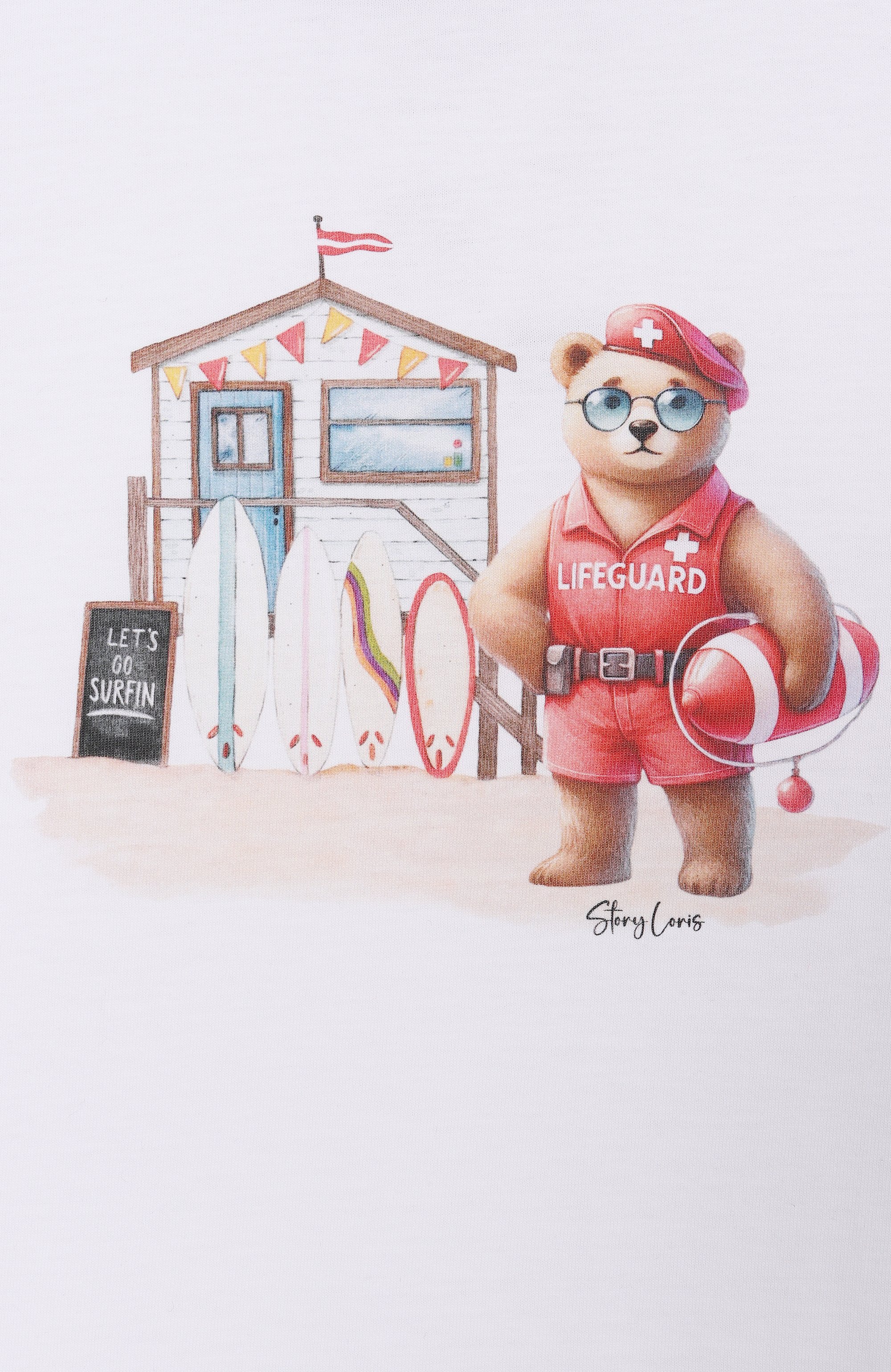 Хлопковая пижама STORY LORIS черно-белого цвета по цене 11850 руб., арт. 25192_001, фото 6 Хлопковая пижама STORY LORIS, арт. 25192_001, фото 6